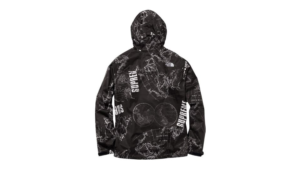 north face supreme hoodie